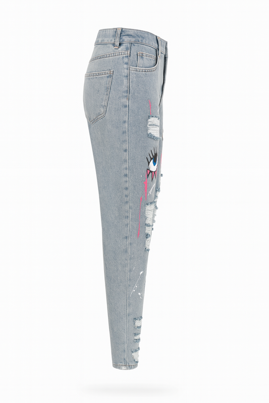 Mom Jeans Evil Eye