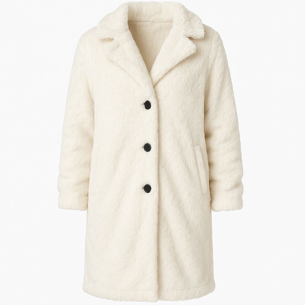 Kunstfell Wintermantel