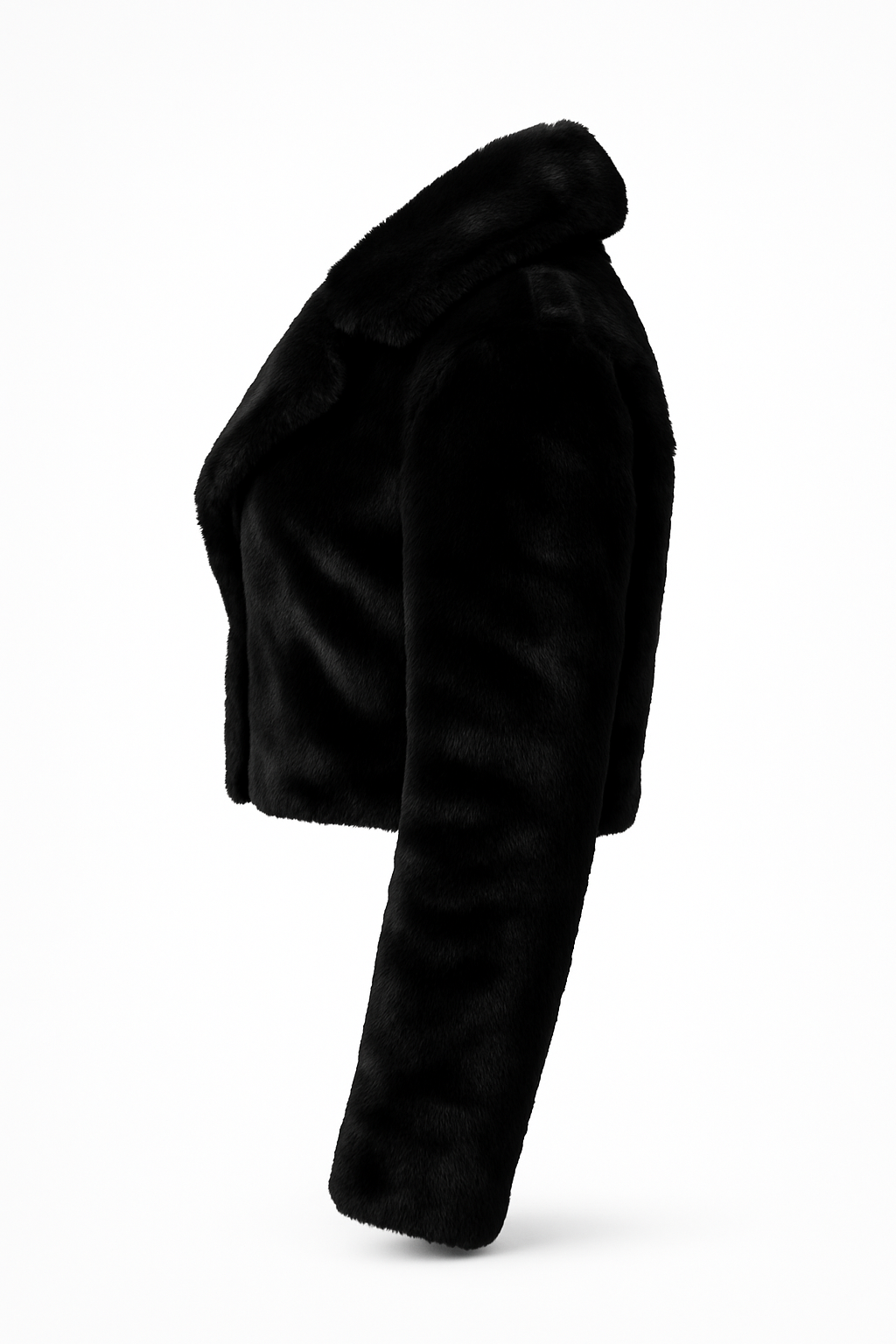 Kunstfell Jacke - Kurz