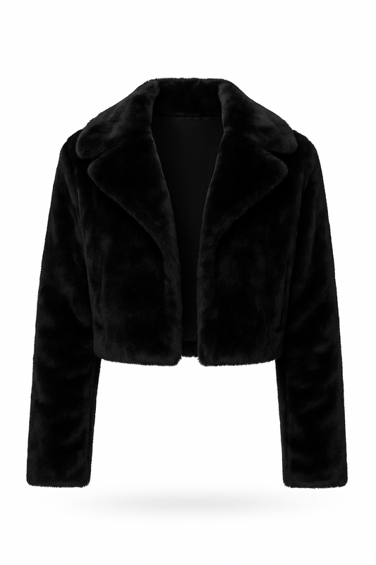 Kunstfell Jacke - Kurz